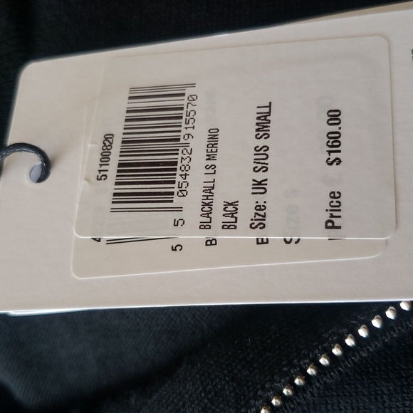 🖤BUY 2 GET 1 FREE  REISS BLACKHALL MERINO WOOL HALF ZIP FUNNEL NECK JUMPER - Picture 9 of 11